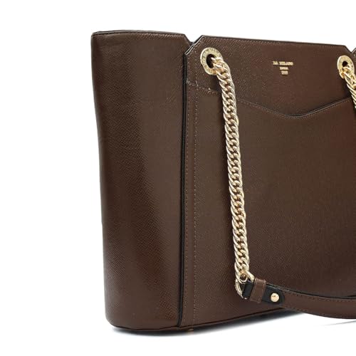 Image of Da Milano Leather Shoulder Bag for Women (00052OL)
