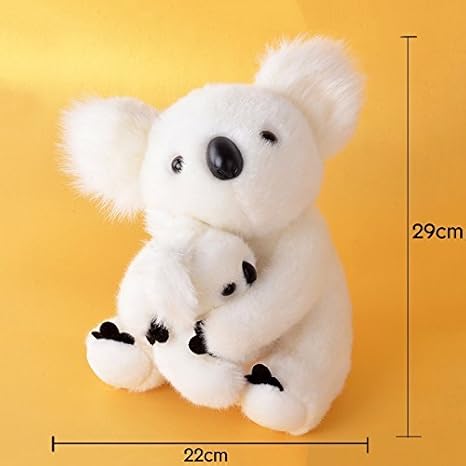 Lazada Blanc Maman Koala Avec Bebe Koala Poupees En Peluche Bebes Poupees Pour Enfants 12 Amazon Fr Jeux Et Jouets
