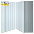 AUTORIFIC Acoustic Panels,10 Pack Sound Panels Noise Reducing for Walls,47.2"x23.6"x0.35" Soundproof Wall Panels,High-Density Acoustic Wall Panels,Decorative Wall Sound Absorbing Panel,White