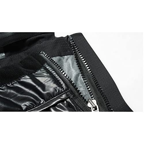 GLSR Jaqueta masculina à prova d'água, forro removível, roupa esportiva outono e inverno, esqui de