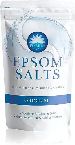 ELYSIUM SPA Natural Original - Sales Epsom (450 g, 3 unidades), color blanco