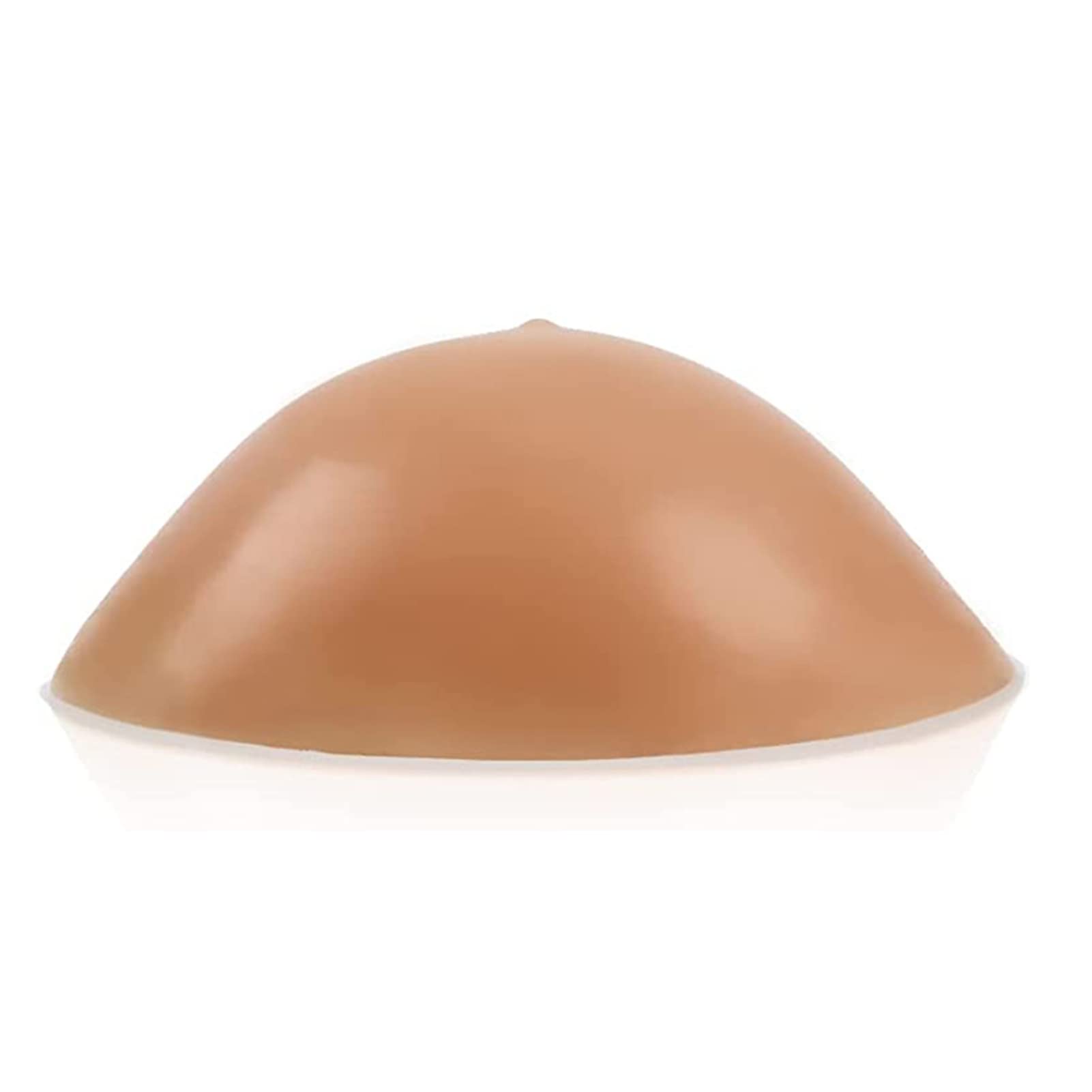 Protesi Mammaria In Silicone Triangolare – 450g, Colore Nudo, Per Mastectomia, Crossdresser E Drag Queen - 2