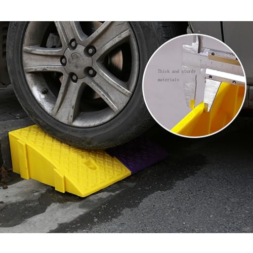 Rampa para escalera de PVC grueso, resistente y con diseño encajable, apta para carros miniatura 3