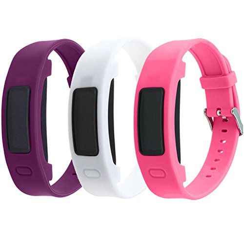 QGHXO Band for Garmin Vivofit 2, Soft Silicone Replacement Watch Band Strap for Garmin Vivofit 2 Activity Tracker, Fit 6.0 inches-9.0 inches (152mm-230mm) Wrist