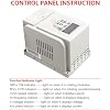 VFD Single to 3 Phase, 4kW 220V Single-Phase Variable Frequency Drive Inverter, VFD Speed Controller Inverter for 3-Phase Motor