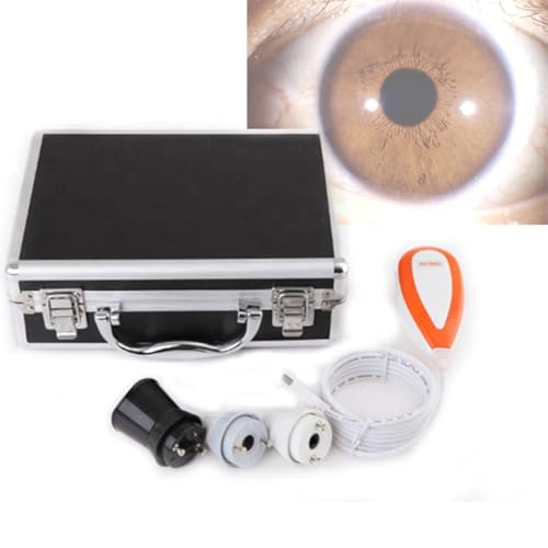 Generic - Caméra d'analyse d'iris USB 5.0 MP avec logiciel professionnel – Caméra d'iridologie multifonction pour salons de beauté et spas, idéale pour l'analyse professionnelle de la santé des yeux