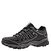Skechers Men's Afterburn M. Fit Fashion Sneakers – Leather Upper, Memory Foam Insole, Rubber Outsole, Black/Charcoal, 10.5