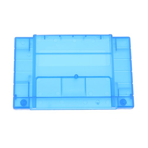 Video Game Cassette Cover for Super Nintendo Entertainment System Light Blue 7 4105SeiWBwL