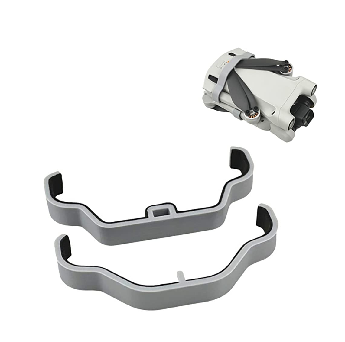 WANGCL Mini3 Pro Drone Propeller Blade Fixation Straps UAV Propeller Mounting Bracket Clip Tape Protector Compatible for DJI