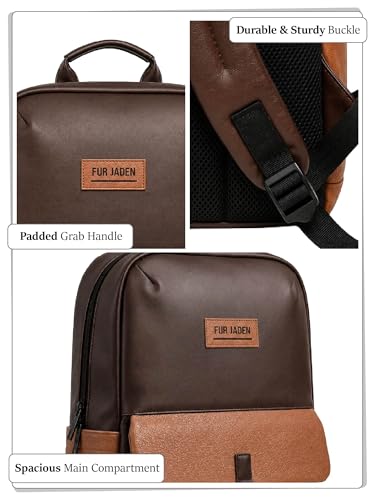 Image of FUR JADEN Anti Theft Number Lock Backpack Bag with 15.6 Inch Laptop Compartment, USB Charging Port & Organizer Pocket for Men Women Boys Girls