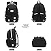 Makukke School Backpacks for Teen Girls - Laptop Backpacks 15.6 Inch College Cute Bookbag Anti Theft Women Casual Daypack,Black