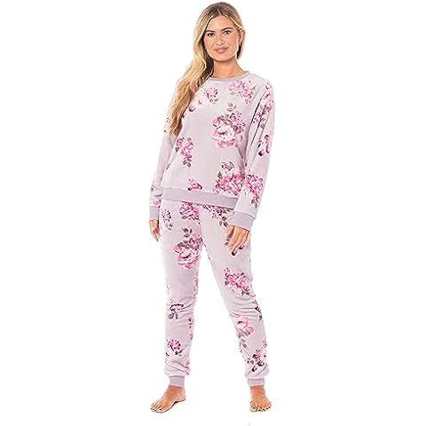Daisy Dreamer Floral Fleece Pyjama Set Cover