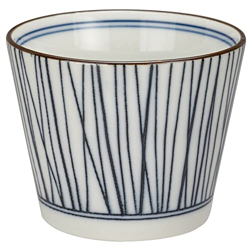 美濃焼 そば猪口 カップ 約9cm 電子レンジ 食洗機対応 細十草 日本製 133-62010（Amazon）