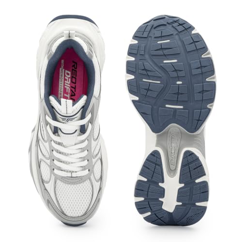 Image of Red Tape Women's Sneakers Green Mesh Pu Round Toe Lace-Up