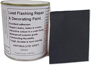paint for lead flashing grey