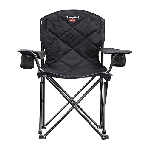 SUNNYFEEL XXL Oversized Camping Chair Heavy Duty 800 LBS for...