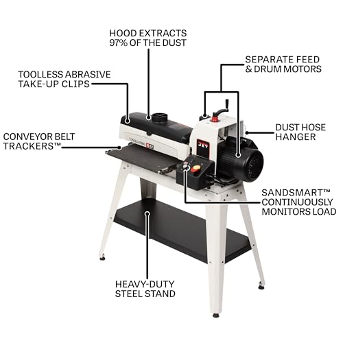JET 16-Inch Oscillating Drum Sander