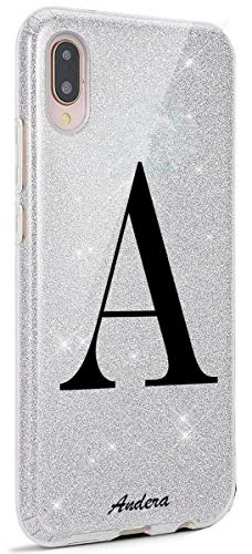 Mixroom - Cover Custodia a Brillantini Argento con...