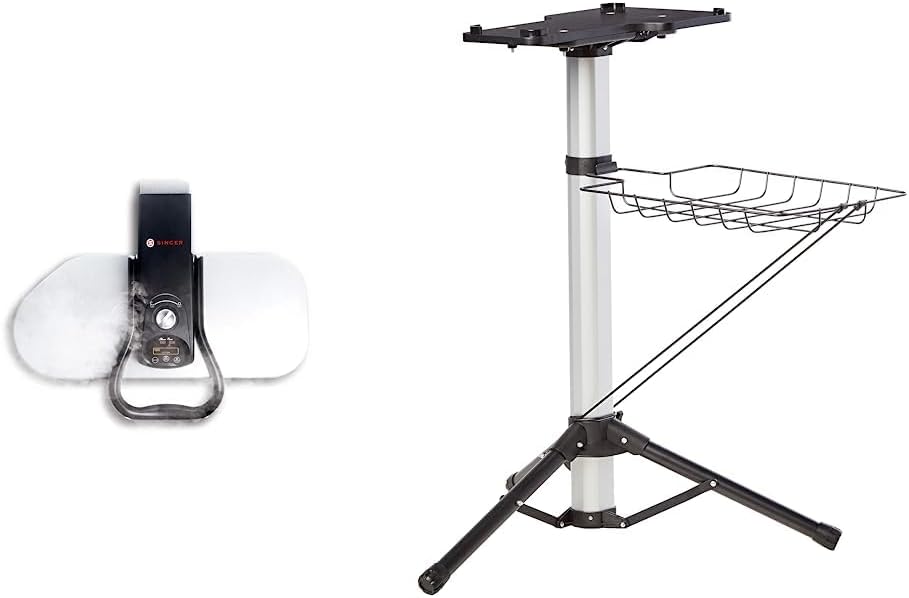 SINGER Intelligent Steam Press-26 + Stand for 26" Steam Press (White)