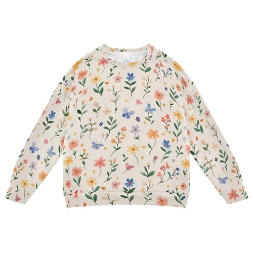 JUNZAN Flowers Hyacinths Begonia Blush Little Kids Sweatshirts Hoodies Fleece Hoodie for Boys Party 4T