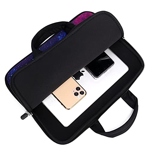 Baocool 11 11.6 12 12.1 12.5 inch Laptop Carrying Bag Chromebook Case Notebook Ultrabook Bag Tablet Cover Neoprene Sleeve for Apple MacBook Air Samsung Google Acer HP DELL Lenovo Asus (Galaxy)