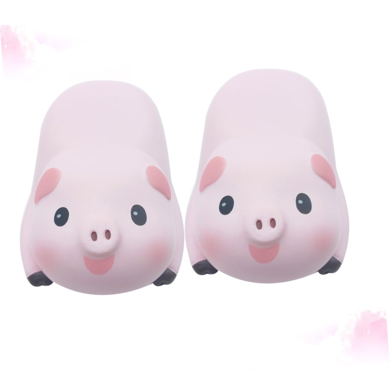 Lurrose 6pezzi Mouse Poggiapolsi Memory Foam Cuscino Per Rosa Comfort e Ottimali Per La Scrivania