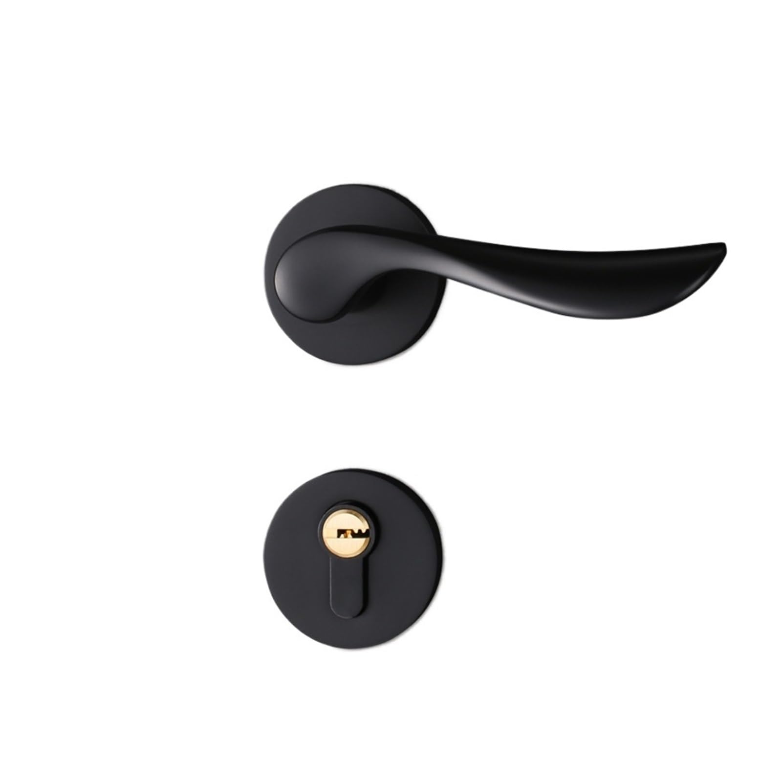 Serrure de porte intérieure silencieuse DS 732023 pour chambre à coucher zen