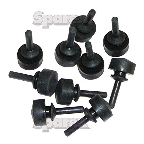 Hood Rubber Bumper Pads (10 Pack) for MasseyFerguson and