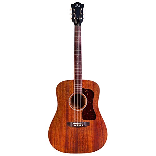 Guild D-20 naturelle – guitare acoustique (+ étui) - Les Beatles, Paul McCartney, John Lennon, RIngo Starr, George Harrison Guild D-20 naturelle - guitare acoustique (+ étui)