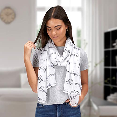 Daily Prayer Lightweight Fashion Scarf For Women, 6 Feet2