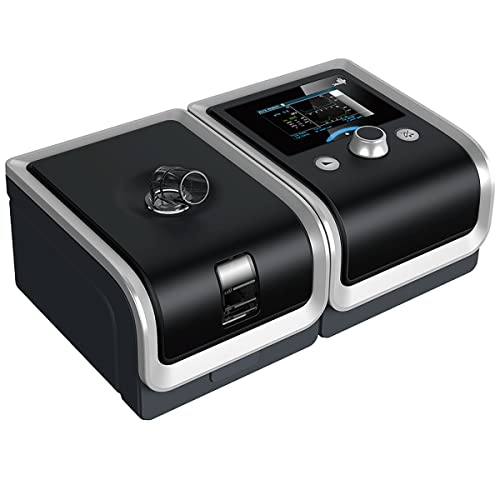 BMC GII E-20A Sleep Ventilator Fully Automatic Sleep Breathing Machine Anti Snore Devices 4-20 hPa Improved Sleeping with a Full Size Nose Mask Set Gifts for Dad/Mom