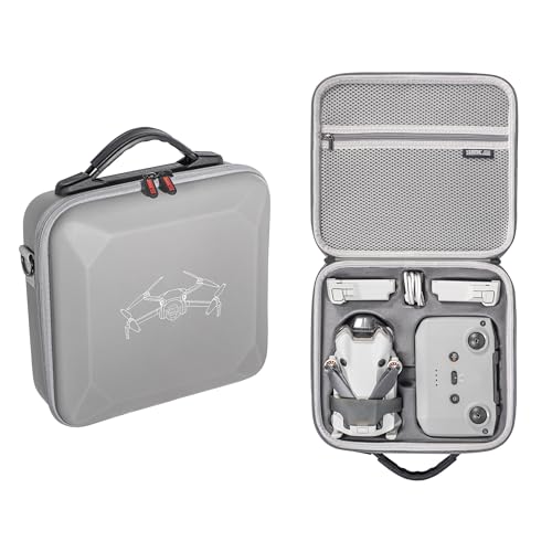 CENPIN Mini 4 Pro RC-N2 Case, Portable PU Leather Travel Bag Carrying Case for DJI Mini 4 Pro Drone...