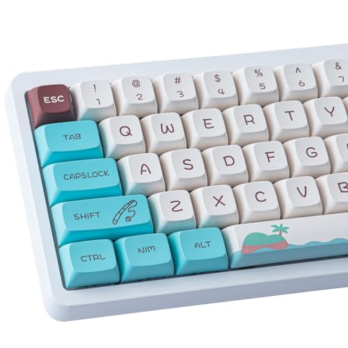 Keycaps PBT XDA clavier mécanique Sunzit touches de rechange Dye-Sub barre d'espace 7U