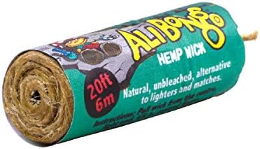 Pack of 3 Pocket Wick - 20ft Hemp Wick Roll