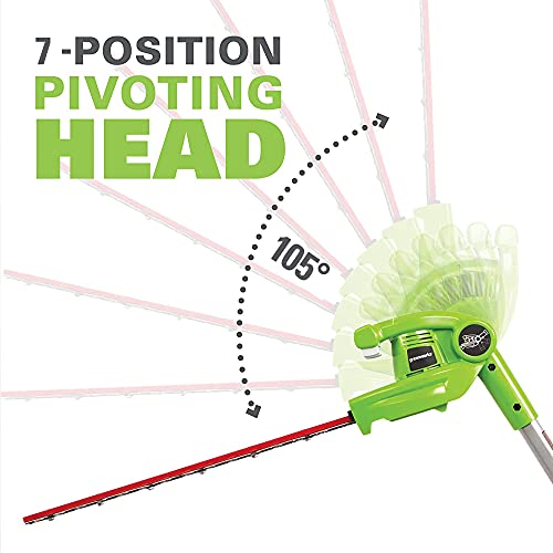 Greenworks PSPH40B210 40V 8 Inch Pole Saw + Pole Hedge, 2.0Ah Battery thumb #4