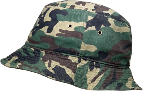 Image of KBETHOS 100% Cotton Washed Bucket Hat