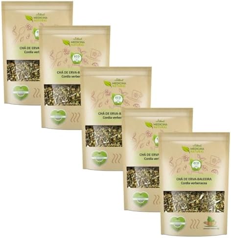 Medicina Natural - Chá de Erva Baleeira - Kit com 5 Pacotes