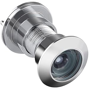 Earl Diamond 220 Grad Sicherheits-Türspion Chrom