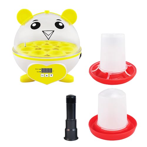 Smart Mini Home Incubadora de 9 Huevos Control Automático de Temperatura Huevo de Giro Pollo Pato Codorniz Aves Incubadoras de Huevos Automaticas