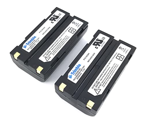 Aiefoced New 2PCS 2600mAh-54344 Battery for Trimble G.P.S 5700/5800/R3/R4/R5/R6/R7/R8