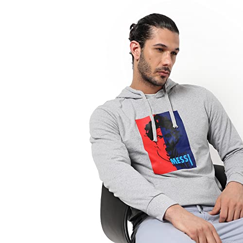 Image of CAHOOT Men's Printed Sweatshirt Regular Fit for Casual Wear | Full Sleeve | Cotton | Stylish Sweatshirt Crafted with Comfort Fit and High Performance for Everyday We