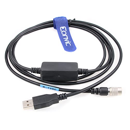 Eonvic USB Download Data Cable Hirose 6pin Total Stations Data Cable for Nikon Total Stations DTM-322/352/452C/532 NPL-332 - Image 3