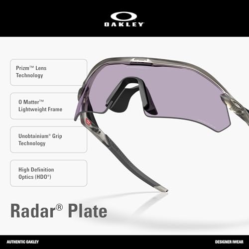 Image of Oakley Unisex Radar Plate Rectangular Sunglasses