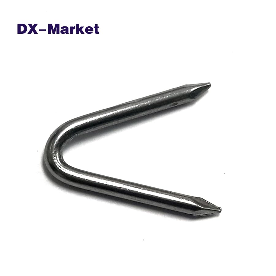 Generic 【DX-Market】2mm 2.2mm 3mm U type Couch Nails, Sofa Repair Nail,N003 - (Color: M3-300 pieces)