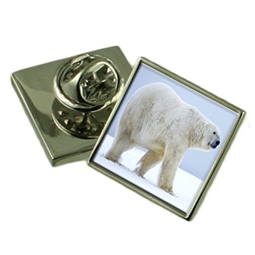L'ours polaire du nord l'épinglette en argent sterling pour sublimer vos vestes quotidiennes