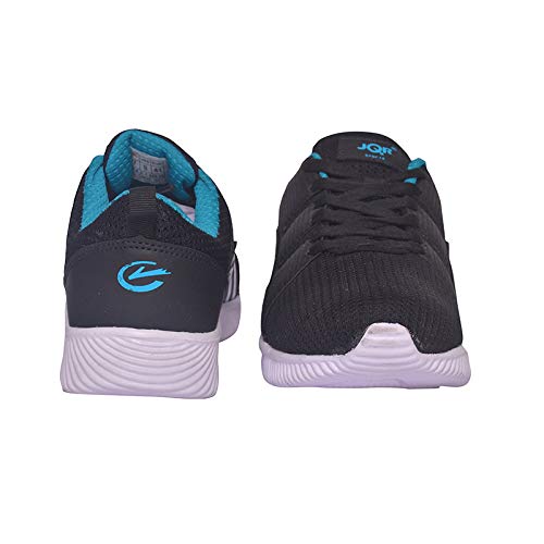 Buy jqr sports Men's Black Blue Running Sports Shoes (9) at Amazon.in