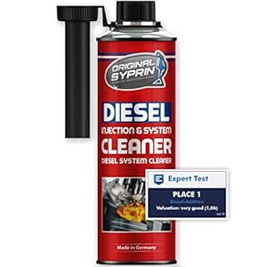 SYPRIN Diesel Cleaner 500ml – cleaning and maintenance of diesel fuel systems and motors I diesel cleaner additives for injector dpf particulate filter motor