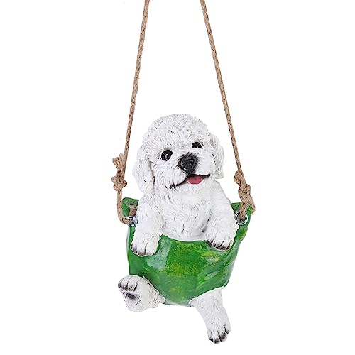Décoration de pelouse de chien balançoire en haute simulation - 8