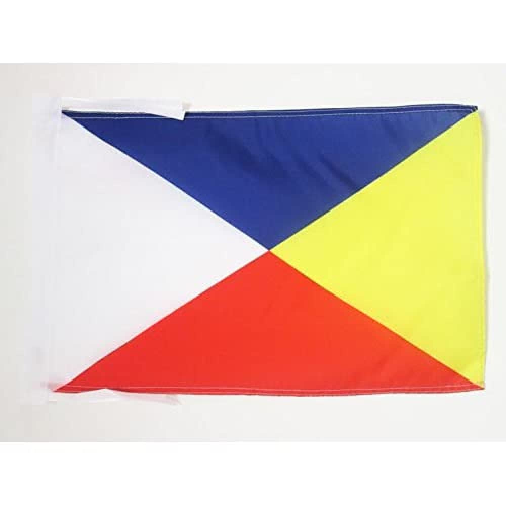 AZ FLAG Bandera de la Ciudad DE Barcelona 45x30cm - BANDERINA BARCELONESA 30 x 45 cm cordeles — view 46