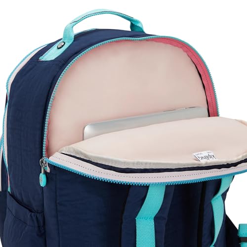 Image of Kipling Women's Seoul Extra Large Bts 17 inch Laptop Backpack, Durable, Roomy with Padded Shoulder Straps, Built-In Protective Sleeve